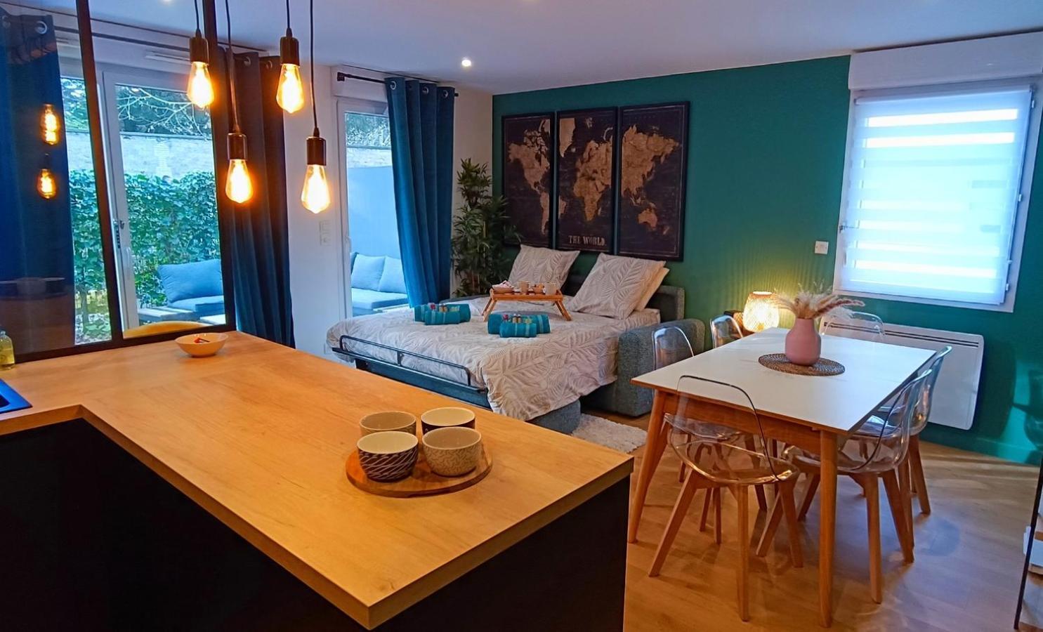 O Belappart - Garage Prive Gratuit Et Terrasse En Centre-Ville Кан Экстерьер фото